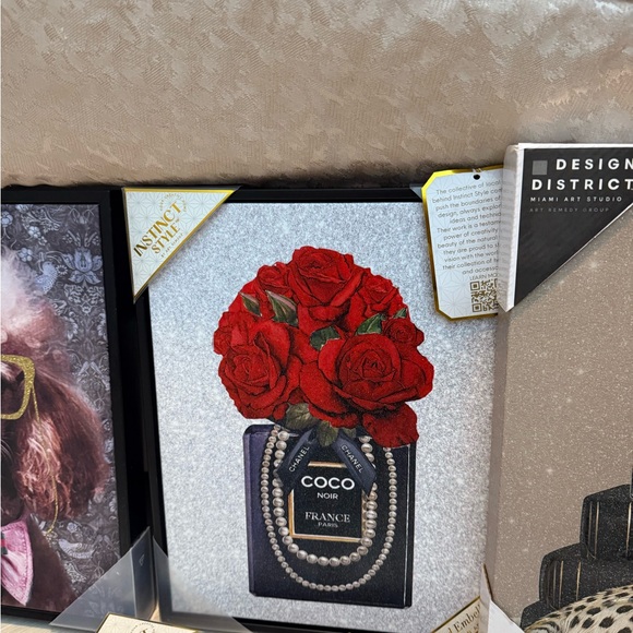 Design district Crystal Lux instinct wall art New with tag your choice of one!!! - Picture 5 of 13